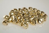 Glöckchen 24 mm – 50 Stück, Eisen, goldfarben