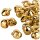 Glöckchen 10 mm – 200 Stück, Aluminium, goldfarben
