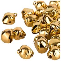 Glöckchen 12 mm – 200 Stück, Aluminium,...