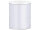 Satinband 100 mm breit – 25 m Rolle, weiß