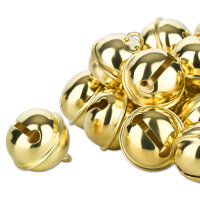 Glöckchen mit großer Öse 22x17 mm –...
