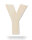Holzbuchstabe Y zum Bemalen – Typ 2, 60 cm hoch, 4 mm stark