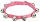 Glöckchenband mit 10 Glöckchen – Klettverschluss, 58 cm, rosa