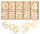 Zahlenkasten aus Holz zum Bemalen – 40 Ziffern, je 4 × 0–9, 5,4 cm hoch