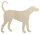 Hund aus Holz zum Bemalen – 33 cm, 4 mm stark