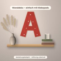 Holzzahl 9 zum Bemalen – Typ 2, 45 cm hoch, Pappelsperrholz 4 mm