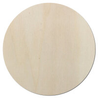 Sonne als Kreis aus Holz zum Bemalen – 30 cm,...