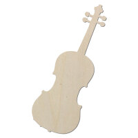 Geige (Violine) aus Holz zum Bemalen – Typ 1, 30...