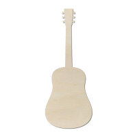 Gitarre aus Holz zum Bemalen – Typ 1, 45 cm,...
