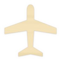 Flugzeug aus Holz zum Bemalen – Typ 1, 10 cm,...