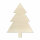 Tannenbäume aus Holz zum Bemalen – 3er-Set, je 30 cm hoch, Pappelsperrholz 4 mm