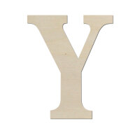 Holzbuchstabe Y zum Bemalen – Typ 5, 20 cm hoch,...