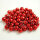 Glöckchen mit Öse 11x7 mm – 100 Stück, Metall, rot