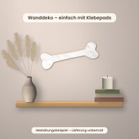 Knochen aus Holz zum Bemalen – Größe wählbar 10–60 cm, 4 mm stark