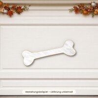 Knochen aus Holz zum Bemalen – Größe wählbar 10–60 cm, 4 mm stark