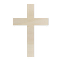 Kreuz aus Holz zum Bemalen – Größe...