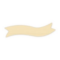Holzbanner zum Bemalen – 60 cm, 4 mm stark
