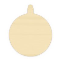 Weihnachtsbaumkugel aus Holz zum Bemalen – 60 cm, 4 mm stark