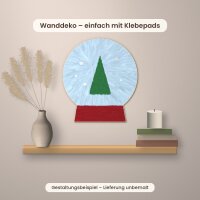 Schneekugel aus Holz zum Bemalen – 20 cm, 4 mm stark