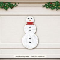 Schneemann aus Holz, ideal zum selber bemalen 80cm