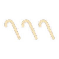 Zuckerstange aus Holz zum Bemalen – 3er-Set, je 10...