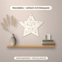 Stern aus Holz zum Bemalen – Typ 2, 45 cm, Pappelsperrholz 4 mm