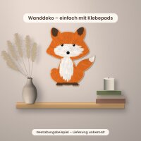 Fuchs aus Holz zum Bemalen – 45 cm, 4 mm stark