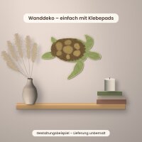 Schildkröte aus Holz zum Bemalen – 60 cm, 4 mm stark