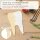 Zahn aus Holz zum Bemalen – 30 cm, 4 mm stark
