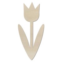 Tulpe aus Holz zum Bemalen – Größe...