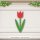 Tulpe aus Holz zum Bemalen – 60 cm, 4 mm stark