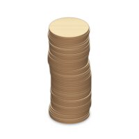 Holzkreise zum Bemalen – 50er-Set, je 8 cm,...