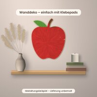 Apfel aus Holz zum Bemalen – 60 cm, 4 mm stark