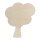 Baum aus Holz zum Bemalen – 20 cm, Pappelsperrholz 4 mm