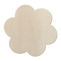 Blüte aus Holz zum Bemalen – 3er-Set, je 10...