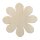 Blume aus Holz zum Bemalen – 3er-Set, je 10 cm, 4 mm stark