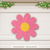 Blume aus Holz zum Bemalen – 30 cm, 4 mm stark
