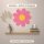 Blume aus Holz zum Bemalen – 30 cm, 4 mm stark