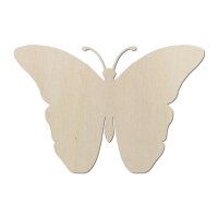 Schmetterling aus Holz zum Bemalen – Typ 2,...