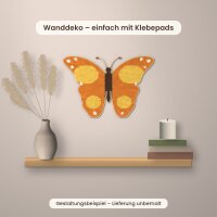 Schmetterling aus Holz zum Bemalen – Typ 2, 30 cm, 4 mm stark