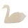 Schwan aus Holz zum Bemalen – 45 cm, 4 mm stark
