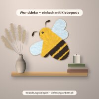 Biene aus Holz zum Bemalen – Größe wählbar 10–60 cm, 4 mm stark