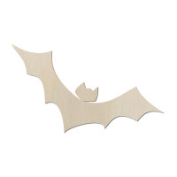 Fledermaus aus Holz zum selber gestalten