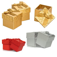 Geschenkboxen mit Satinschleife – 30 Stück, 5...