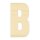 Holzbuchstabe B zum Bemalen – Typ 6, 10 cm hoch