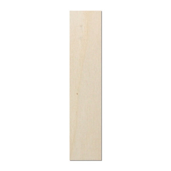 Holzbuchstabe I zum Bemalen – Typ 6, 15 cm hoch