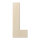 Holzbuchstabe L zum Bemalen – Typ 6, 15 cm hoch