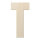Holzbuchstabe T zum Bemalen – Typ 6, 15 cm hoch