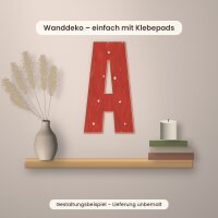 Holzbuchstabe O zum Bemalen – Typ 6, 30 cm hoch