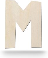 Schriftzug HOME aus Holz zum Bemalen – Typ 2, Größe wählbar 10–45 cm